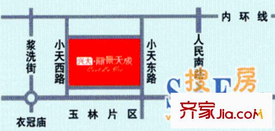 麗景天成交通圖