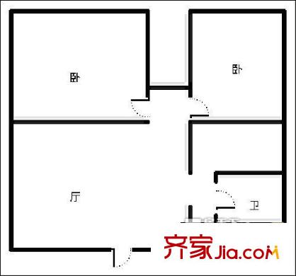 南延新苑戶(hù)型圖戶(hù)型圖 2室1廳1衛(wèi)1廚