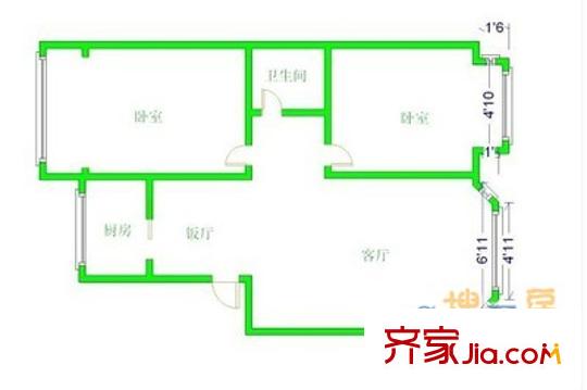 天祥大廈 戶型圖