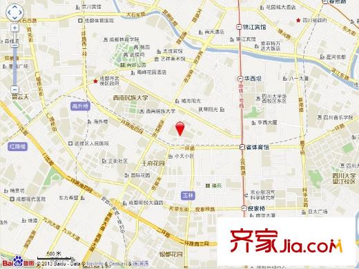 麗景天成交通圖