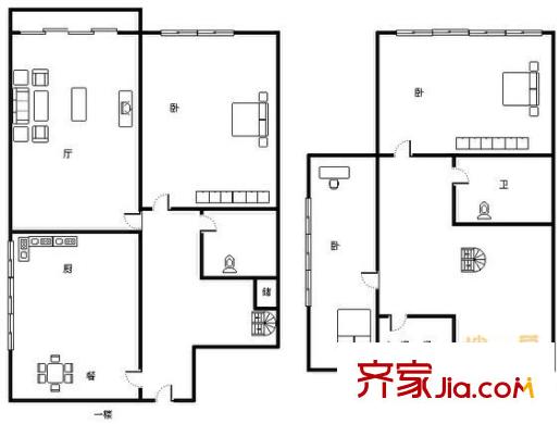 新綠季節(jié) 3室 戶型圖