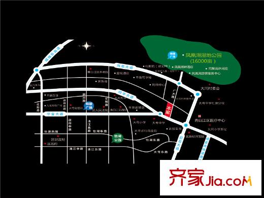 宏瑞陽光酈城交通圖