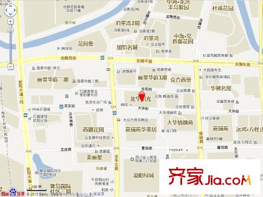 龍華陽光交通圖