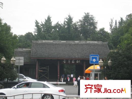 草堂銘城配套圖周邊 杜甫草堂（2010.09）