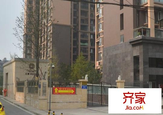 草堂銘城外景圖