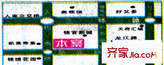 翠云庭交通圖