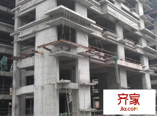 中鐵騎士公館實(shí)景圖項(xiàng)目工程進(jìn)度（2012-07-23）
