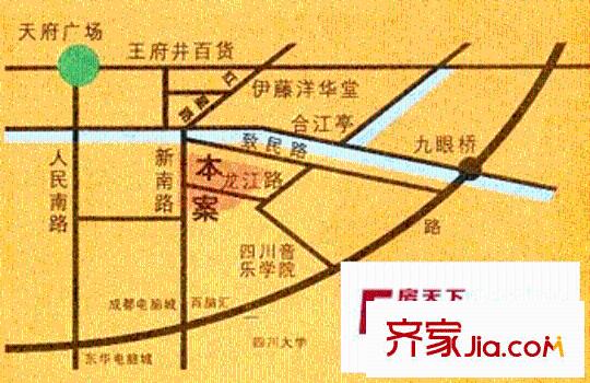 錦宏駿苑交通圖