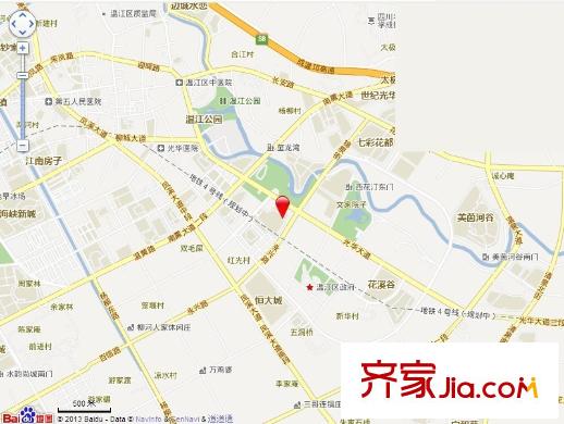 塞納河畔交通圖