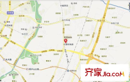陽光100米婭中心交通圖