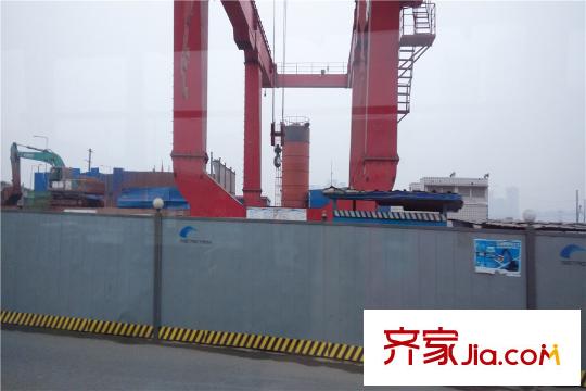 陽光100米婭中心在建地鐵7號線