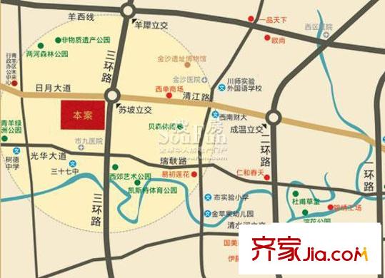 興城融域交通圖