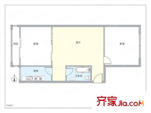 建欣苑三里户型图 户型图