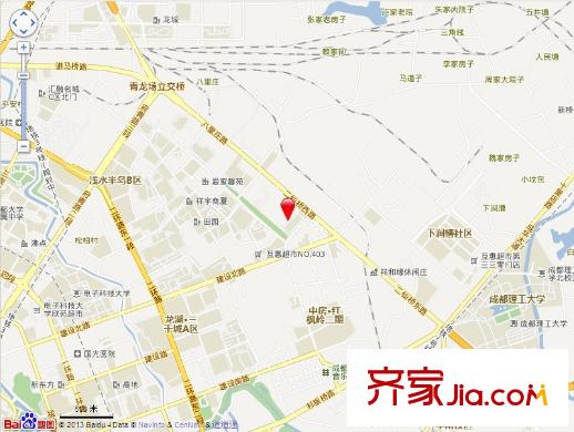 春熙苑交通圖