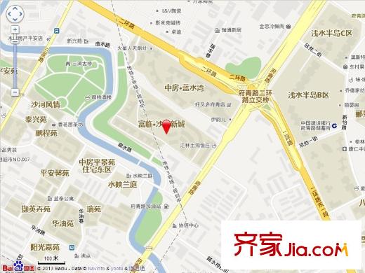 沙河新城交通圖