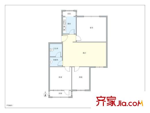 建欣苑三里户型图 户型图