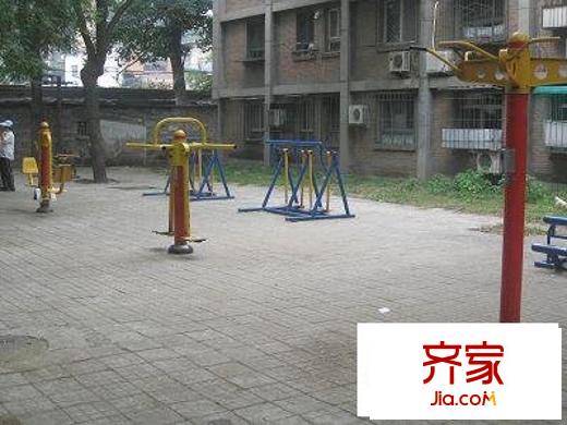 垂杨柳东里外景图小区健身场所
