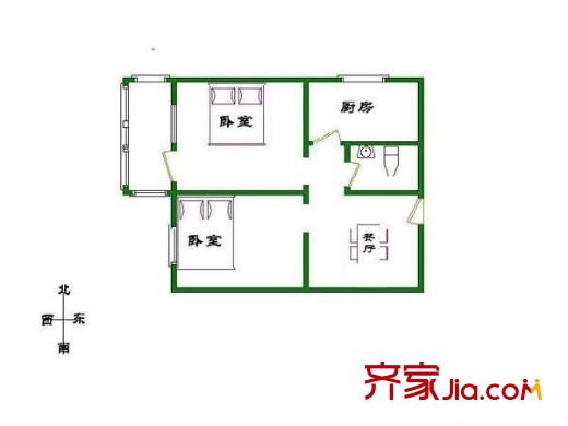 垡头东里 0室 户型图