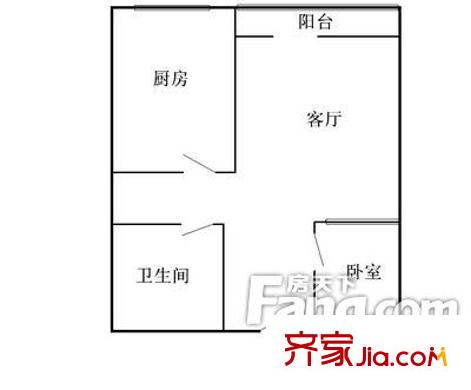 北京 垡头东里 户型图