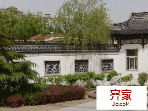 怡景溪园实景图小区2013.05