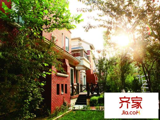 怡景溪园实景图小区2013.10
