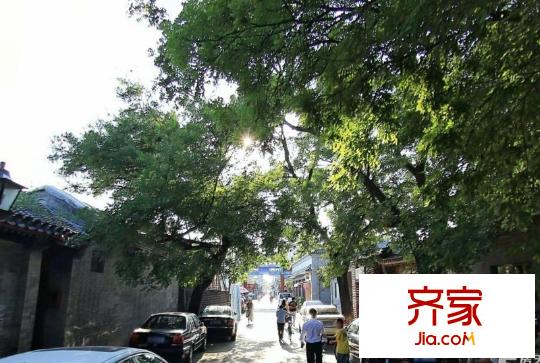 车辇店胡同外景图
