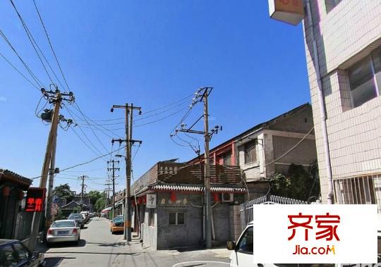 车辇店胡同外景图