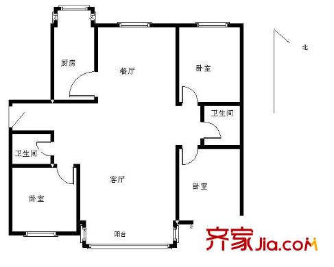 宝石花苑3居