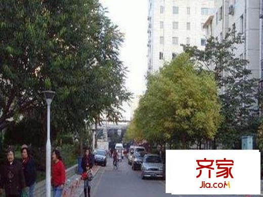 中灿苑外景图绿化
