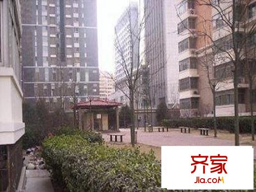 中灿苑外景图绿化