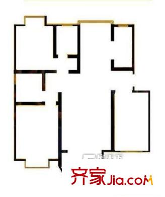 祥和乐园户型图户型图 4室1厅2卫1厨