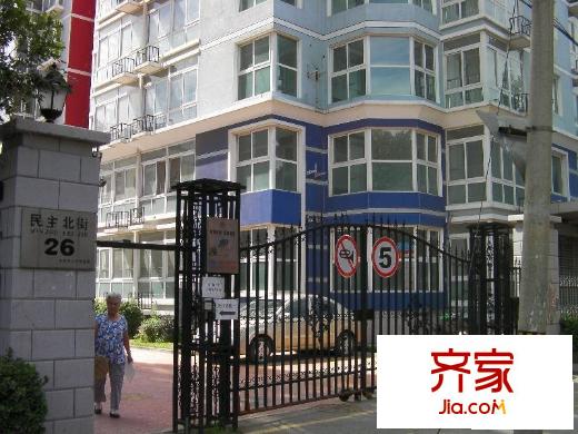 城市亮点外景图小区大门口