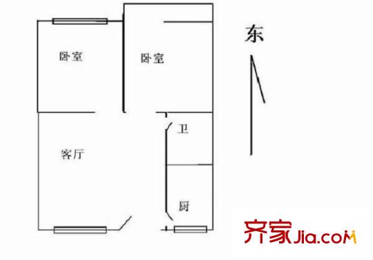 芍药居9号院 0室 户型图
