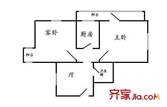 左家庄甲12号院户型图户型图