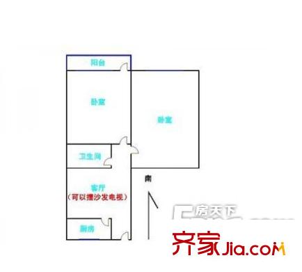 左家庄甲12号院户型图户型图