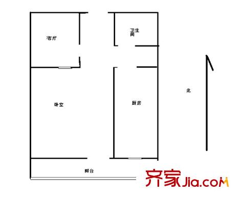 左家庄甲12号院户型图户型图