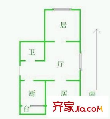 杏花东里 户型图