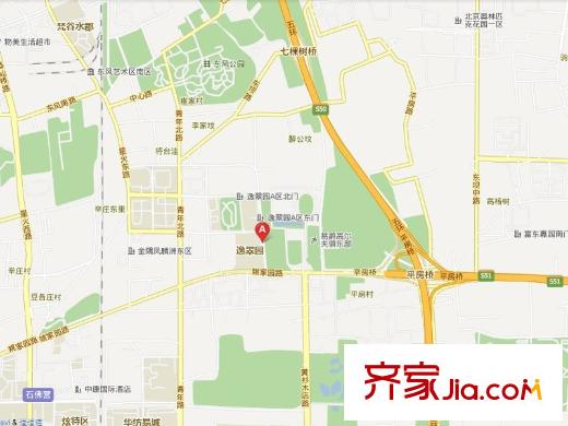逸翠园交通图
