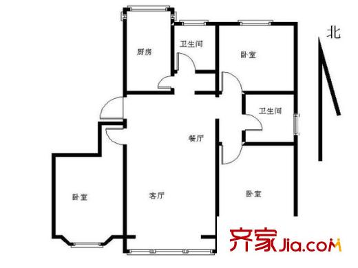 运河园户型图 户型图