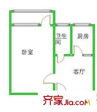 芍药居4号院 0室 户型图