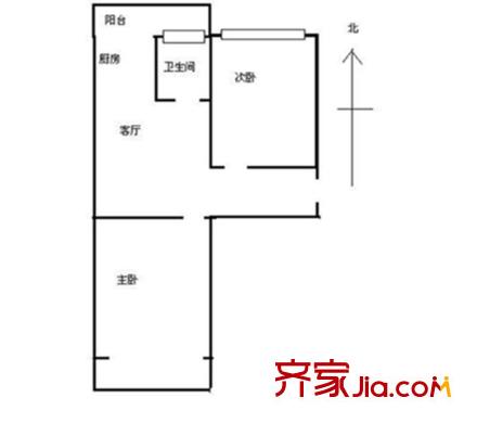 北苑家园绣菊园 0室 户型图