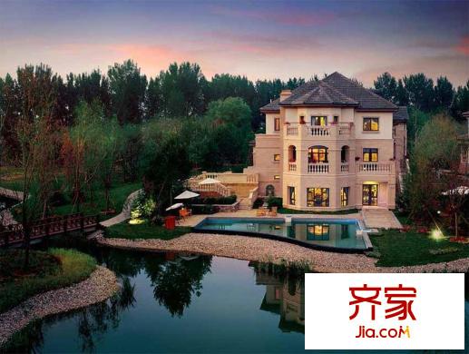 蓝岸丽舍外景图独栋