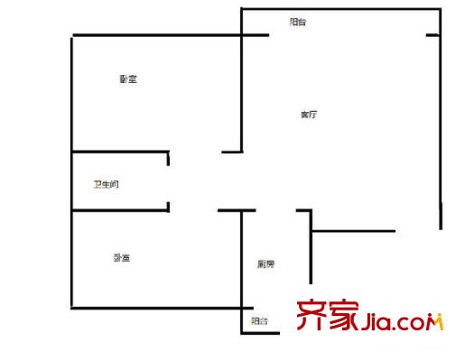 马南里小区户型图 户型图