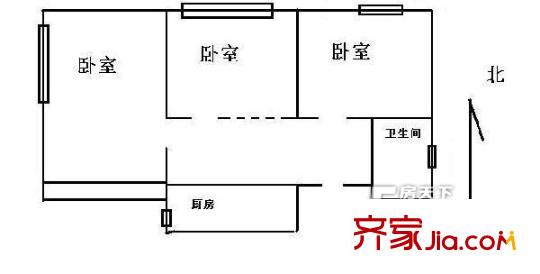惠新南里2号院户型图户型图