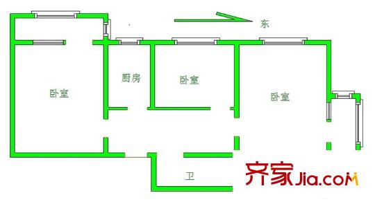农光南里 0室 户型图