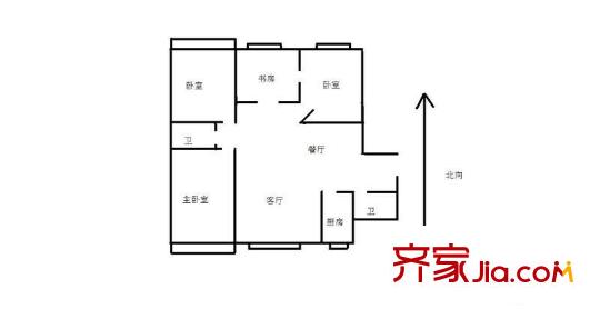 华侨村 0室 户型图