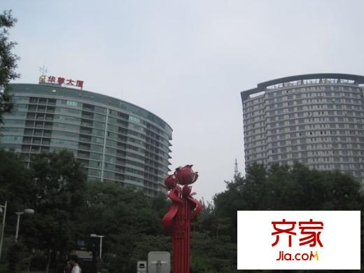华龙大厦外景图