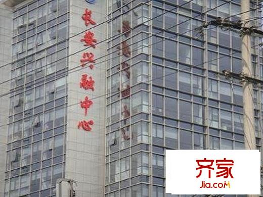 长安兴融中心外景图实景图