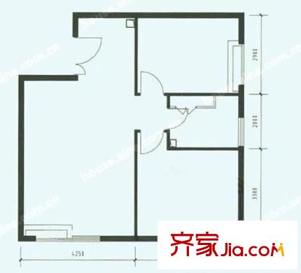 金隅大成玲珑天地户型图金隅大成・玲珑天地 2室 户型图 2室2厅1卫1厨