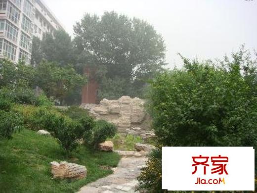 胜古馨园外景图小区绿化